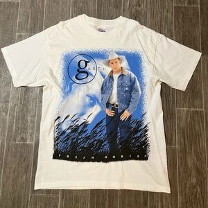 VTG Garth Brooks Fresh Horses 1996 World Tour Mens Large T Shirt Country Music